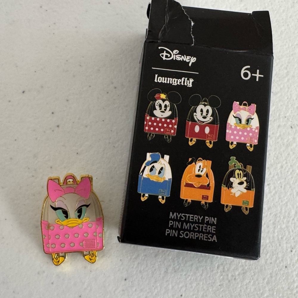 New Disney Loungefly Daisy Duck Mystery Pin